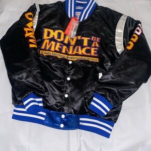 🚨Sold🚨Nostalgia Black and Blue Varsity Jacket